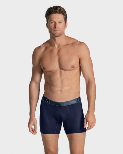 Boxer Mi-Long au Design Ergonomique Ultra Frais et Confortable - Leo - Modalova