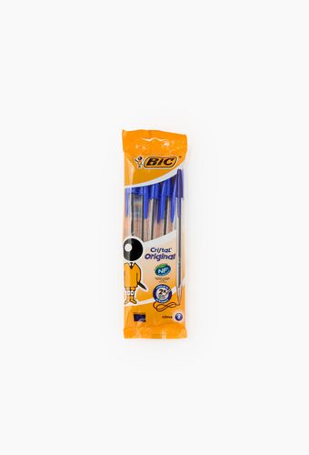 Stylos bille Cristal, encre bleue - BIC - Modalova