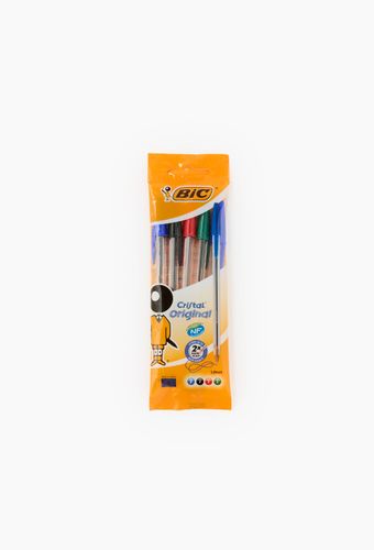 Stylos bille Cristal, encres assorties - BIC - Modalova