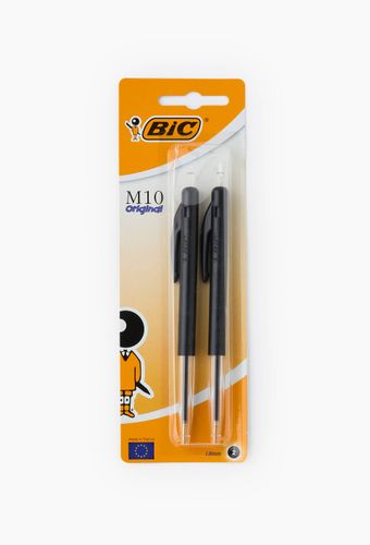 Stylos bille rétractable m10 à clic, encre noir - BIC - Modalova