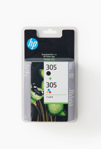 Pack cartouche d encre 305 noir + couleur - HP - Modalova