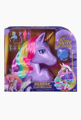 PLAYSET WILDSTAR TETE A COIFFER Unicorn Academy - SPIN MASTER - Modalova