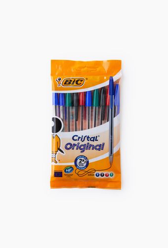 Stylos-billes Cristal, coloris assortis - BIC - Modalova