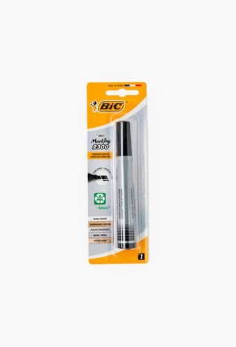 MARQUEUR BISEAUTE NOIR - BIC - Modalova