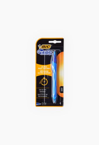 Stylo roller encre gel, bleu - Quick Dry - BIC - Modalova