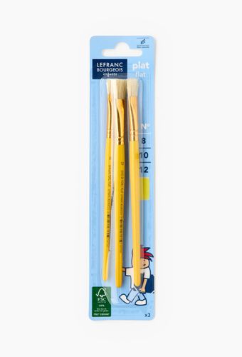 Pinceaux brosses 8, 10 et 12 - LEFRANC BOURGEOIS - Modalova
