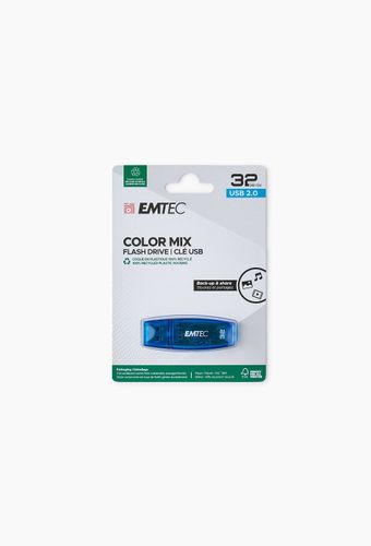 Clé USB 32GB C410 Bleu - EMTEC - Modalova