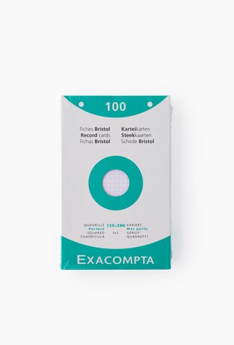Fiches Bristol,125X200mm - EXACOMPTA - Modalova