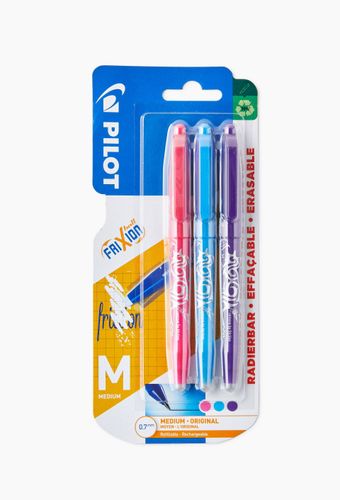 Lot de 3 stylos roller Frixion fun, coloris assortis - PILOT - Modalova