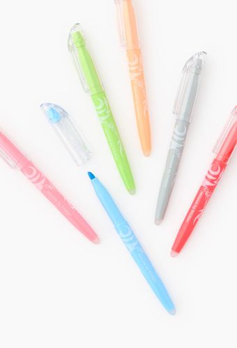 Frixion light natural x 4 + 2 bonus pack (rouge, corail, orange, vert + bleu clair, gris) - PILOT - Modalova