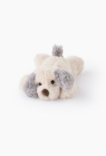 Peluche chien allongé douceur 20cm - GIPSY - Modalova
