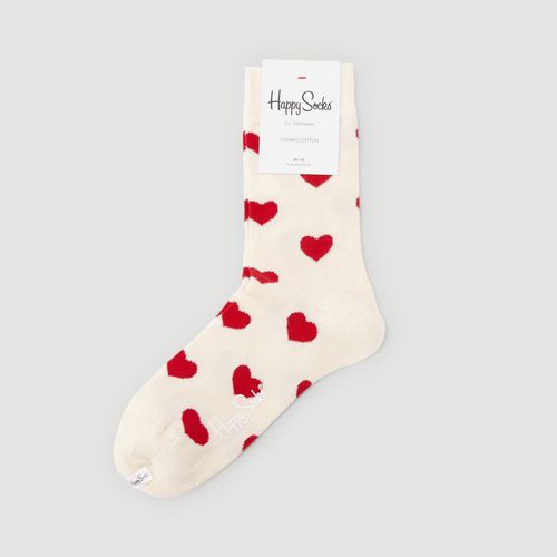 Paire de chaussettes à coeurs en coton HAPPYSOCKS - HAPPY SOCKS - Modalova