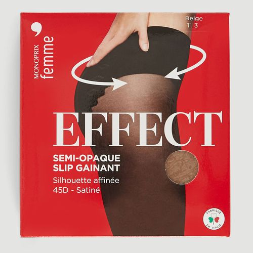 Collant slip gainant EFFECT - MONOPRIX FEMME - Modalova