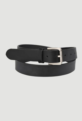 Ceinture unie en cuir lisse - MONOPRIX - Modalova