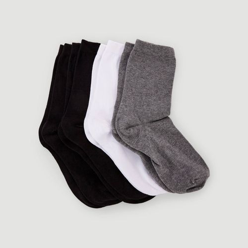 Lot de 4 paires de chaussettes en coton - MONOPRIX FEMME - Modalova