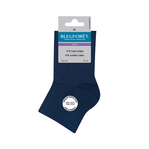 Paire de socquettes en coton Bleuforêt - BLEU FORET - Modalova