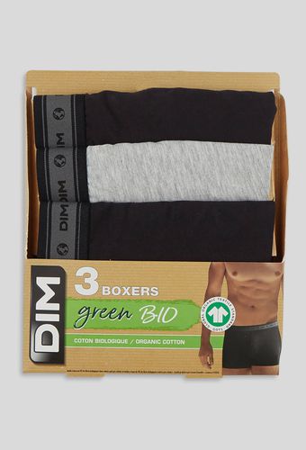 Lot de 3 boxers en coton BIO - DIM - Modalova