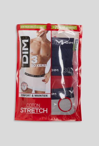 Lot de 3 boxers en coton MULTIPACK - DIM - Modalova