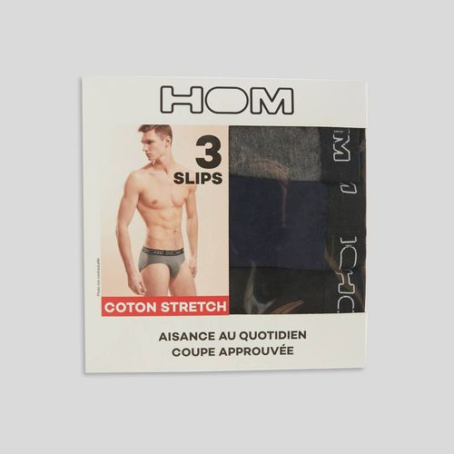 Lot de 3 slips en coton HOM - HOM - Modalova