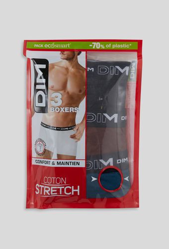 Lot de 3 boxers en coton MULTIPACK - DIM - Modalova