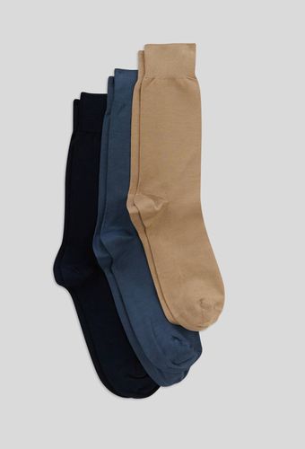 Chaussettes fil d écosse - MARINE - MONOPRIX HOMME - Modalova