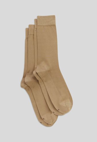Lot de 2 paires de chaussettes en fil d'écosse Bleuforêt - BLEU FORET - Modalova