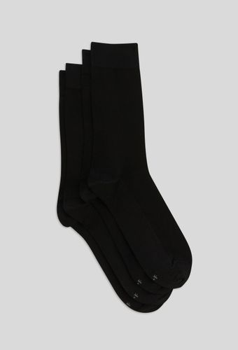 Lot de 2 paires de chaussettes en fil d'écosse Bleuforêt - BLEU FORET - Modalova