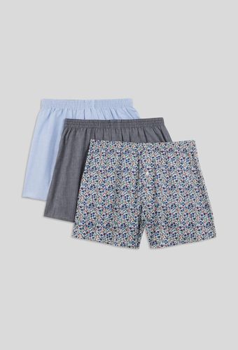 Lot de 3 caleçons fantaisies en coton BIO GOTS - MONOPRIX - Modalova