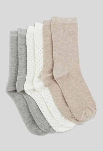 Lot de 3 paires de chaussettes dont 1 à pois en coton - MONOPRIX - Modalova