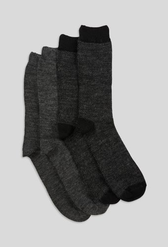 Lot de 2 paires de chaussettes à chevrons contenant de la laine - MONOPRIX - Modalova