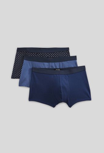 Lot de 3 boxers à rayures & à pois en coton BIO, certifié OEKO-TEX - MONOPRIX - Modalova