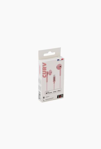 Écouteurs Lightning , design semi intra blanc, micro et commandes intégrées - TNB - Modalova