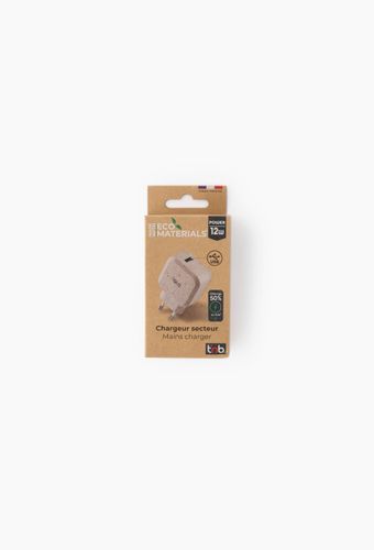 Chargeur secteur 1 USB 2,4A éco conçu - TNB - Modalova