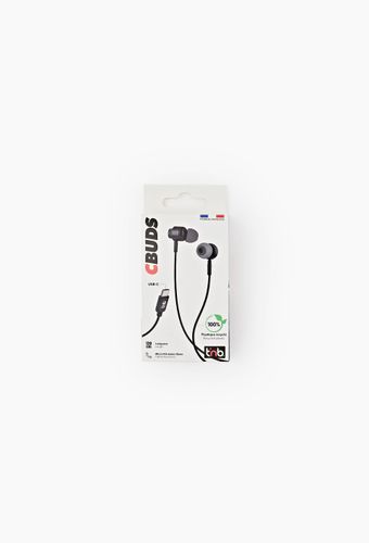 Écouteurs filaires C Buds USB C, confort semi intra, micro & commandes intégrées - TNB - Modalova