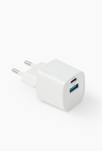 Chargeur secteur 1 USB Type-C + 1 USB-A GAN 30W - TNB - Modalova