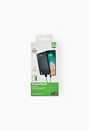 Powerbank 10 000 mAh, double USB, 10W, compact & fiable - TNB - Modalova