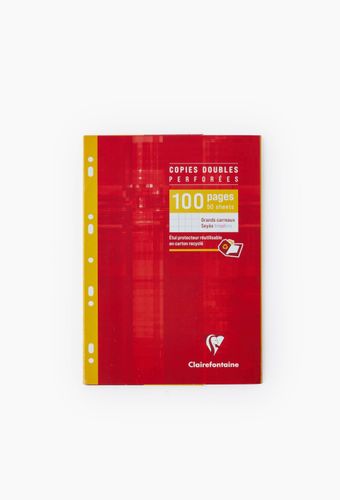 Copies doubles sous étui 21x297, seyes, 100 pages - Clairefontaine - Modalova