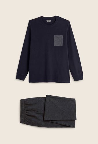 Pyjama T-shirt manches longues et pantalon en jersey de coton BIO GOTS - MONOPRIX - Modalova