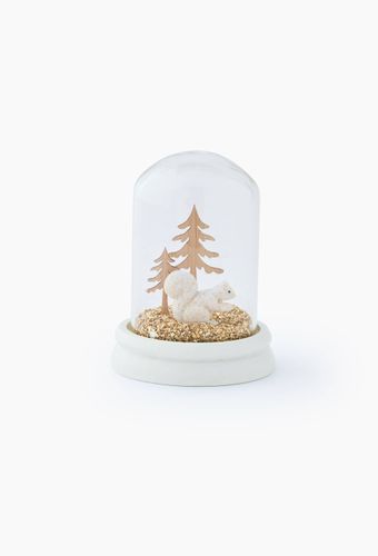 Cloche animaux avec paillettes, 8.7X8.7X11cm, en verre - MONOPRIX - Modalova