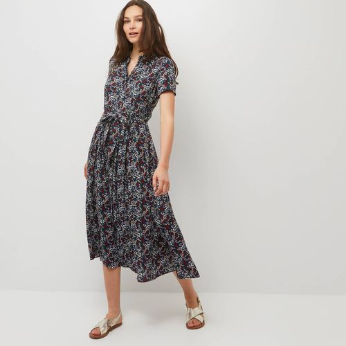 Robe manches courtes en viscose - MONOPRIX FEMME - Modalova