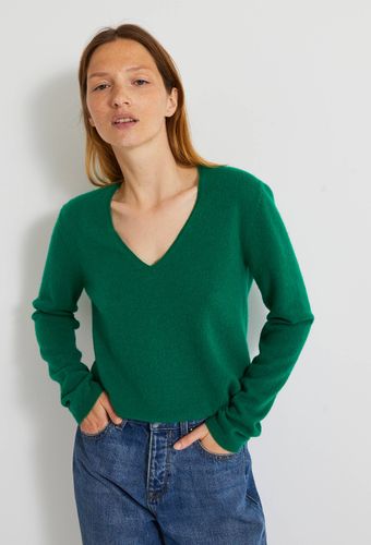 Pull Col V en Cachemire Oekotex - MONOPRIX FEMME - Modalova
