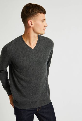 Pull col V en cachemire - MONOPRIX PREMIUM - Modalova