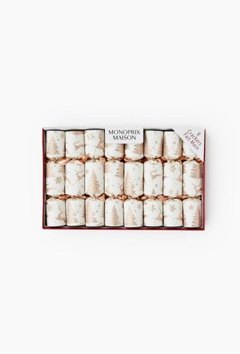 Lot de 8 crackers, 8x22cm, en carton - MONOPRIX - Modalova