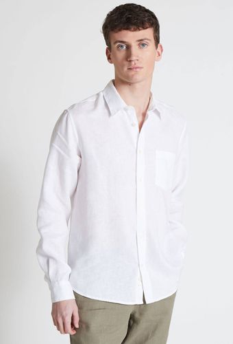 Chemise manches longues en lin - MONOPRIX PREMIUM - Modalova