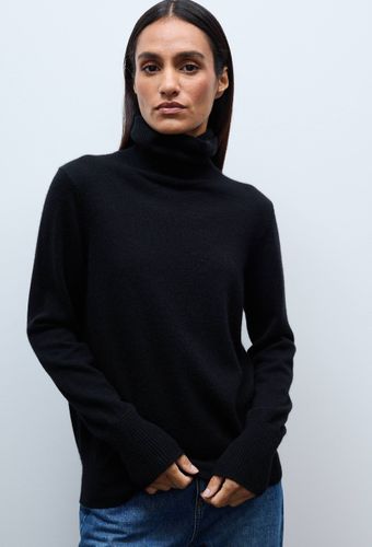 Pull uni col roulé en 100% cachemire - MONOPRIX PREMIUM - Modalova