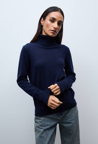 Pull uni col roulé en 100% cachemire - MONOPRIX PREMIUM - Modalova