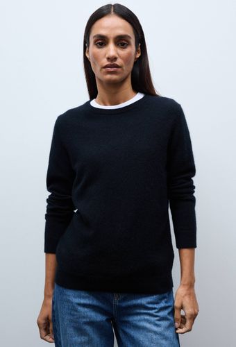 Pull uni col rond en 100% cachemire - MONOPRIX PREMIUM - Modalova