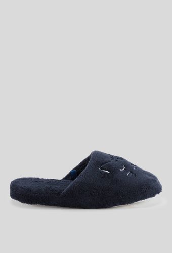Mules doudou broderie chat - MONOPRIX - Modalova