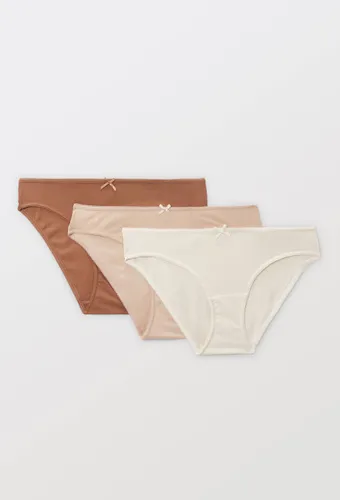Lot de 3 culottes en coton BIO GOTS - MONOPRIX - Modalova