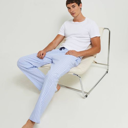 Pantalon de pyjama en coton bio - MONOPRIX HOMME - Modalova